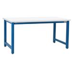 BenchPro Kennedy Series Workbench, Cleanroom Laminate Top, 6,000 lb Cap., Blue